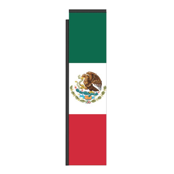 Mexican 12Ft Tall Rectangle Boomer Flag