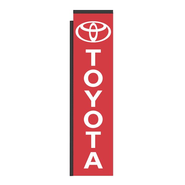 Toyota 12Ft Tall Rectangle Boomer Flag