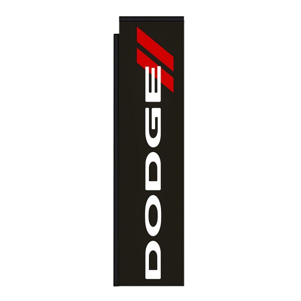 Dodge 12Ft Tall Rectangle Boomer Flag