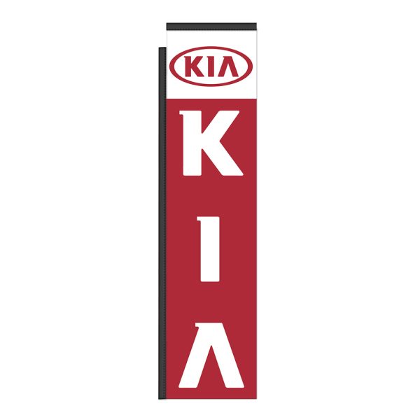 KIA 12Ft Tall Rectangle Boomer Flag