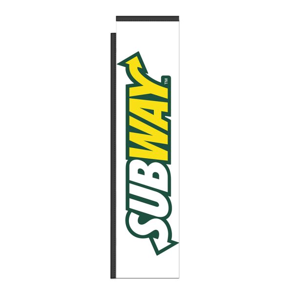 Subway 12Ft Tall Rectangle Boomer Flag