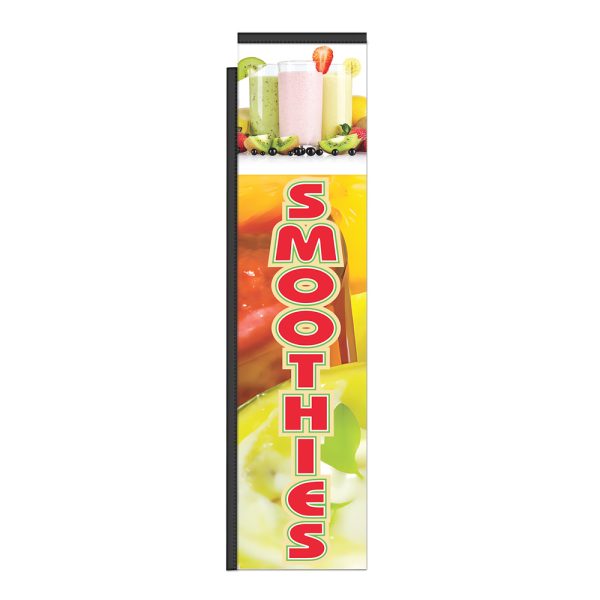Smoothies 12Ft Tall Rectangle Boomer Flag