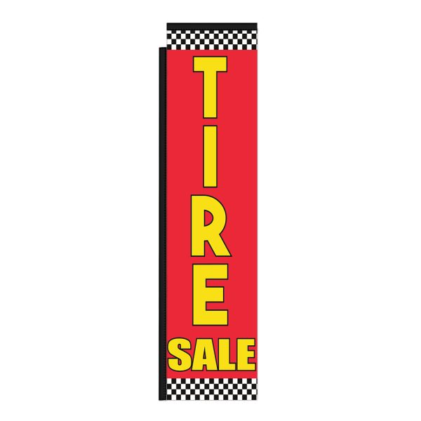 Tire Sale 12Ft Tall Rectangle Boomer Flag