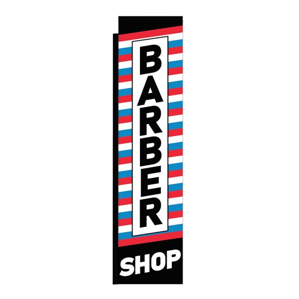 Barber Shop 12Ft Tall Rectangle Boomer Flag