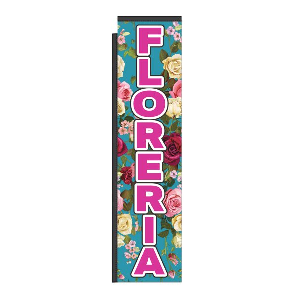 Floreria 12Ft Tall Rectangle Boomer Flag
