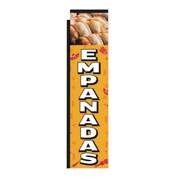 Empanadas 12Ft Tall Rectangle Boomer Flag