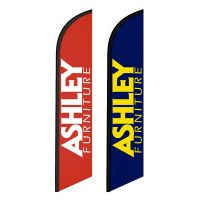 Ashley Furniture Feather Flag Banner 12FT tall Sign