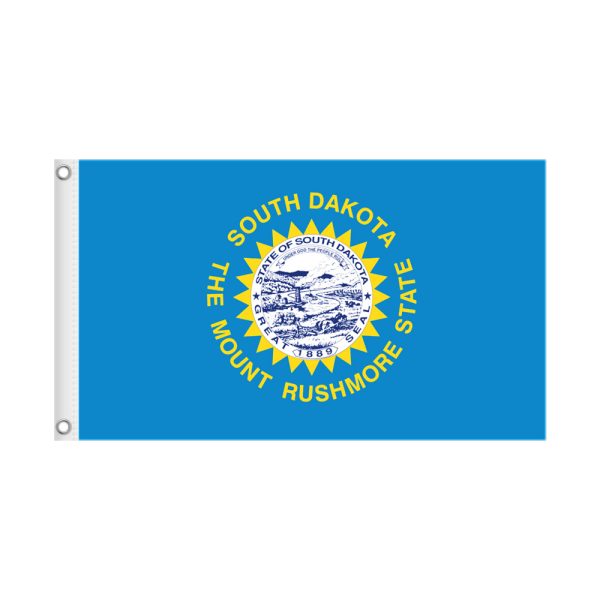 SOUTH DAKOTA 3×5 State Flag Only