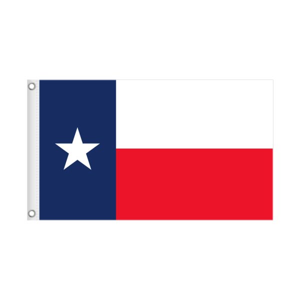TEXAS 3×5 State Flag Only