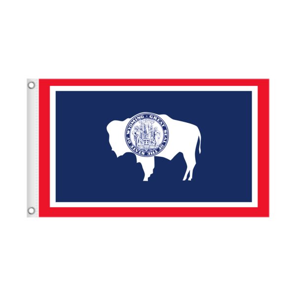 WYOMING 3×5 State Flag Only