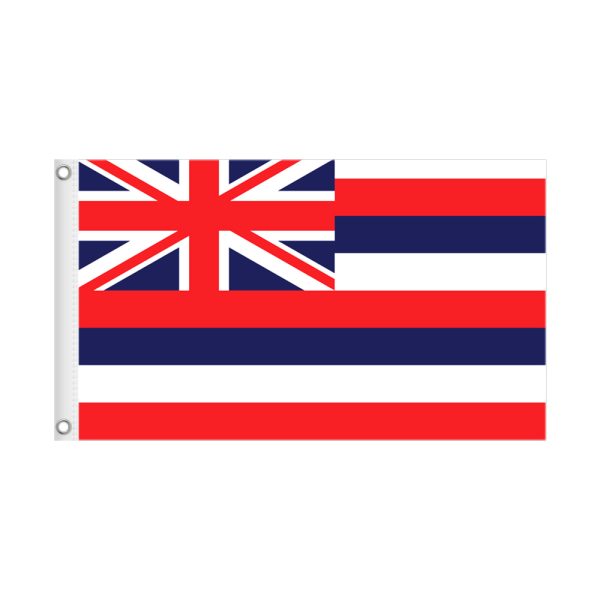 HAWAII 3×5 State Flag Only