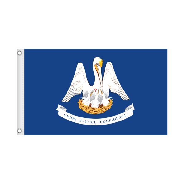 LOUISIANA 3×5 State Flag Only