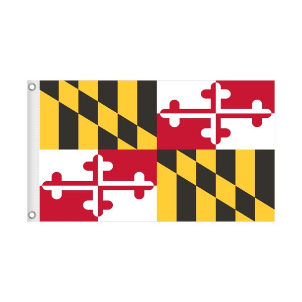 MARYLAND 3×5 State Flag Only