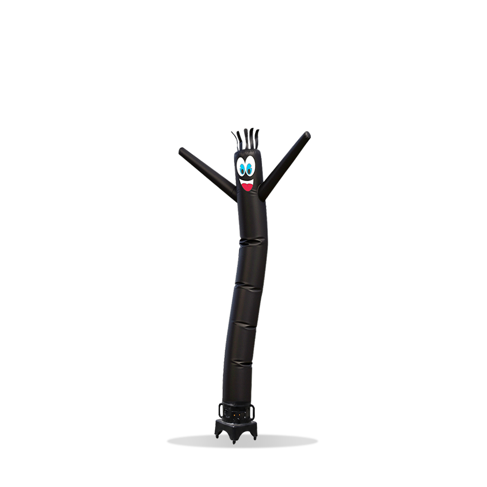 Solid Color 6ft Inflatable Tube Man Air Powered Dancer - Image 4