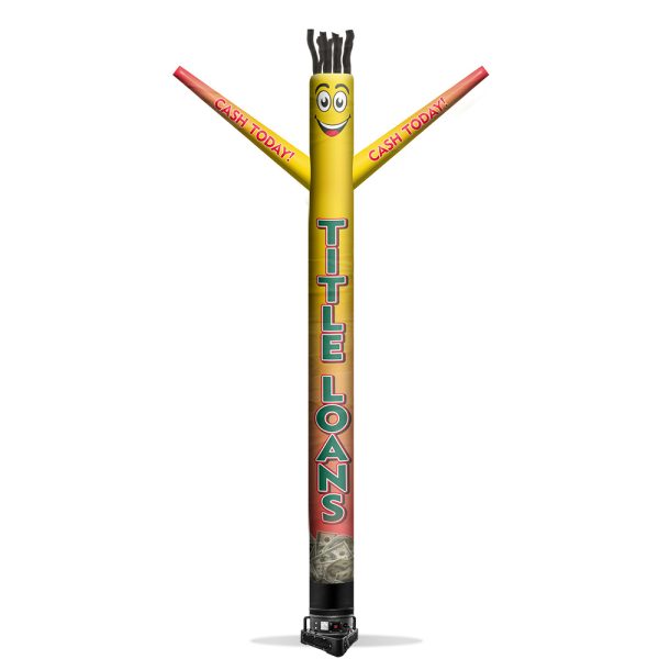 Title Loans 18ft Tubeman Dancer Air Powered Dancer