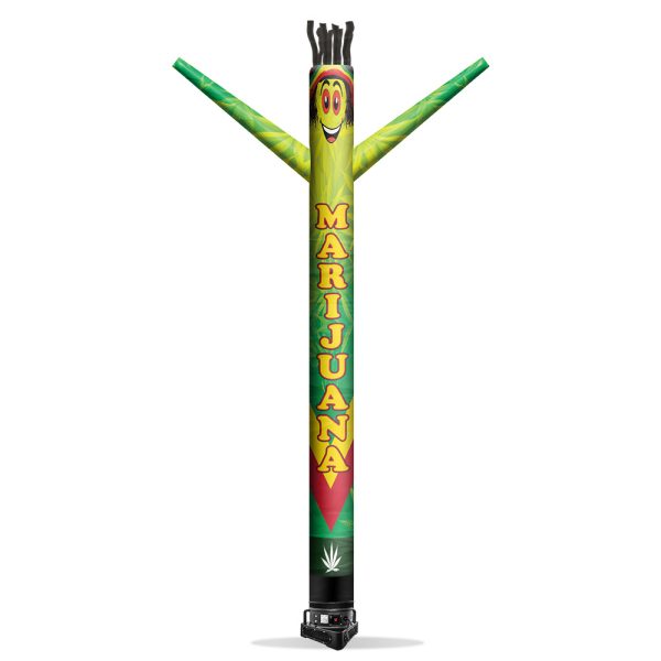 Marijuana 18ft Tubeman Dancer Air Powered Dancer