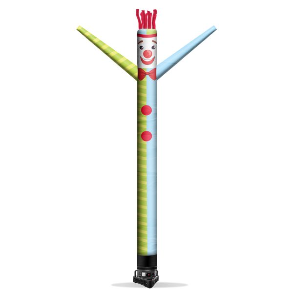 Clown 18ft Tubeman Dancer Air Powered Dancer