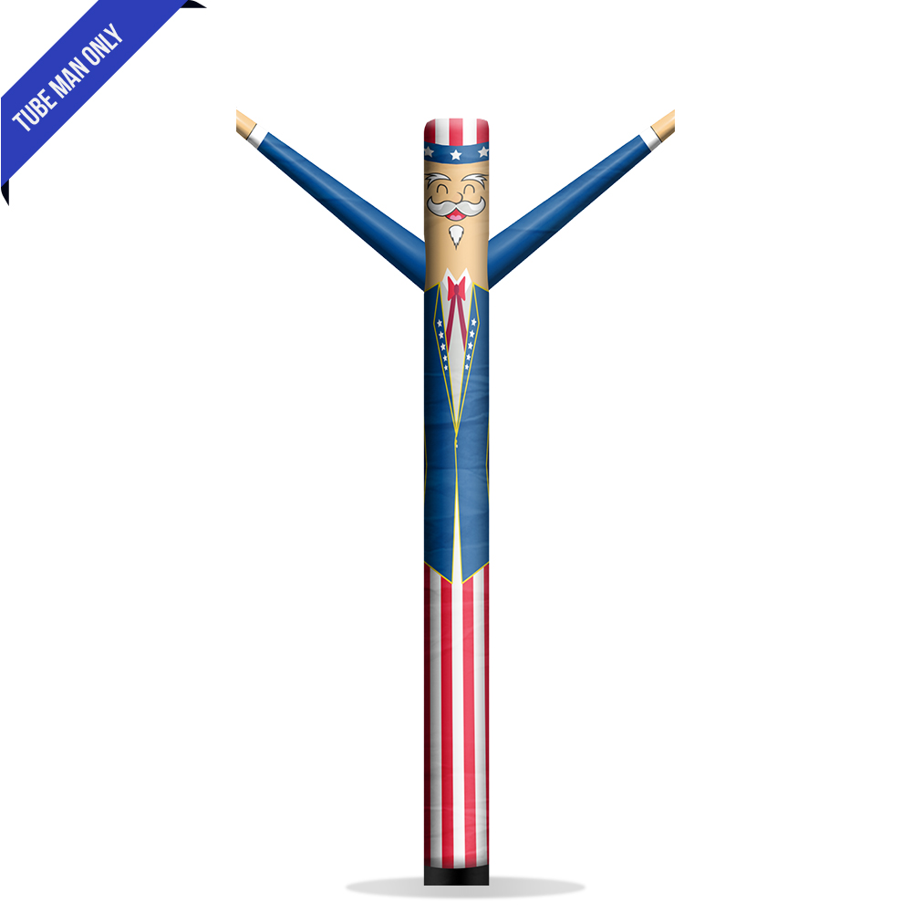 Uncle Sam 18ft Inflatable Tube Man Air Powered Dancer - Image 2