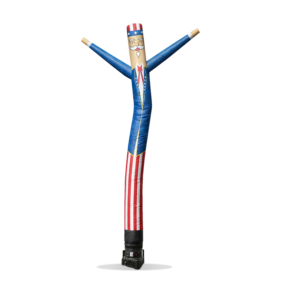 Uncle Sam 18ft Inflatable Tube Man Air Powered Dancer - Image 4