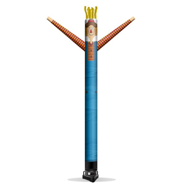 Scarecrow 18ft Inflatable Tube Man Air Powered Dancer