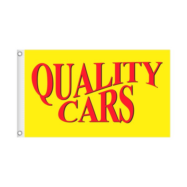 QUALITY CARS 3×5 Flag Only