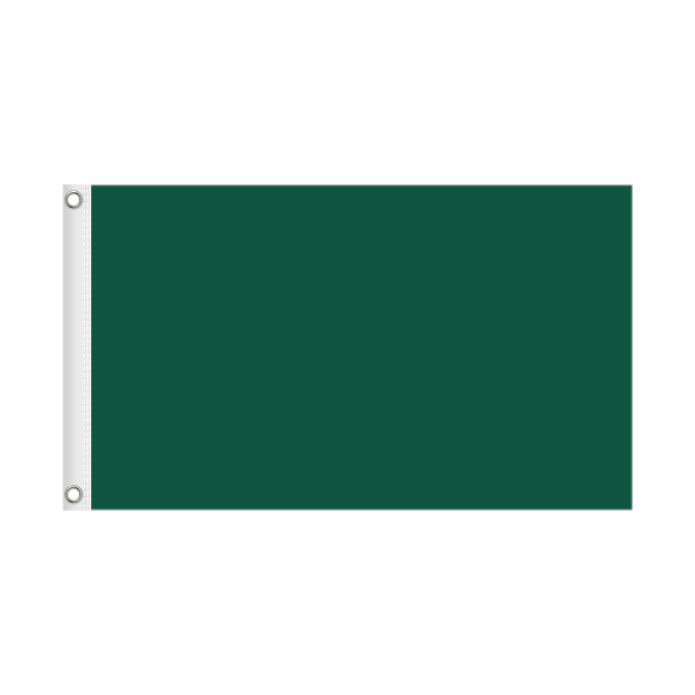 3x5 ft - Solid Dark GReen