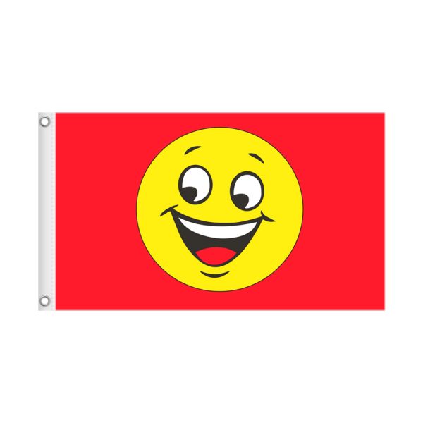 SMILE FACE 3×5 Flag Only