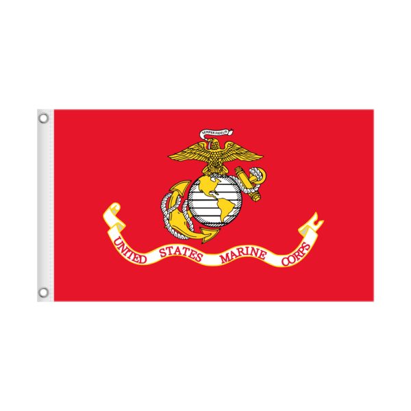 USMC Marine Corps Flag – 3×5 Military Flag Only