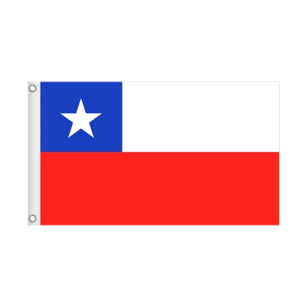 CHILE 3×5 National Flag Only