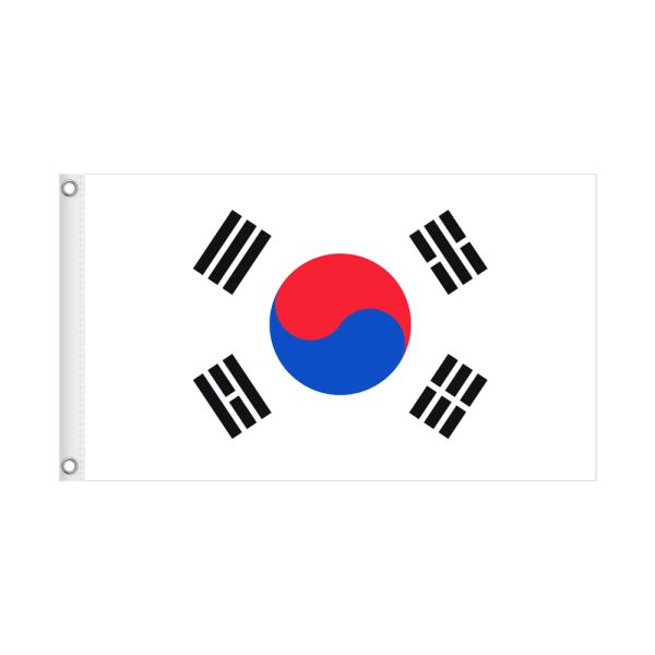 SOUTH KOREA 3×5 National Flag Only