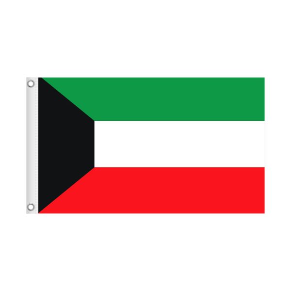 KUWAIT 3×5 National Flag Only