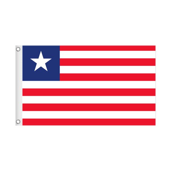 LIBERIA 3×5 National Flag Only