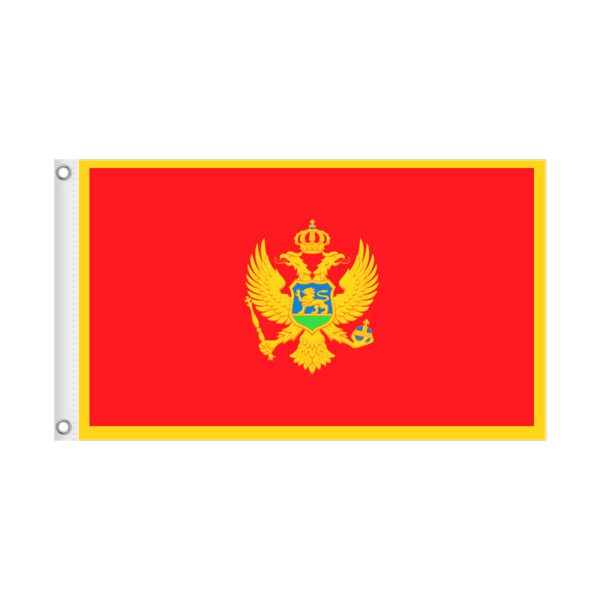MONTENEGRO 3×5 National Flag Only