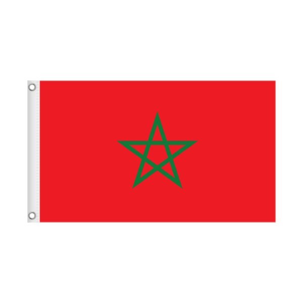 MOROCCO 3×5 National Flag Only