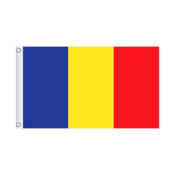 ROMANIA 3×5 National Flag Only