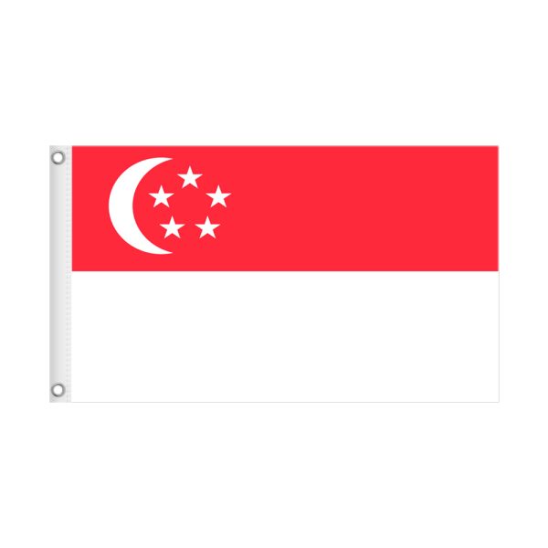 SINGAPORE 3×5 National Flag Only