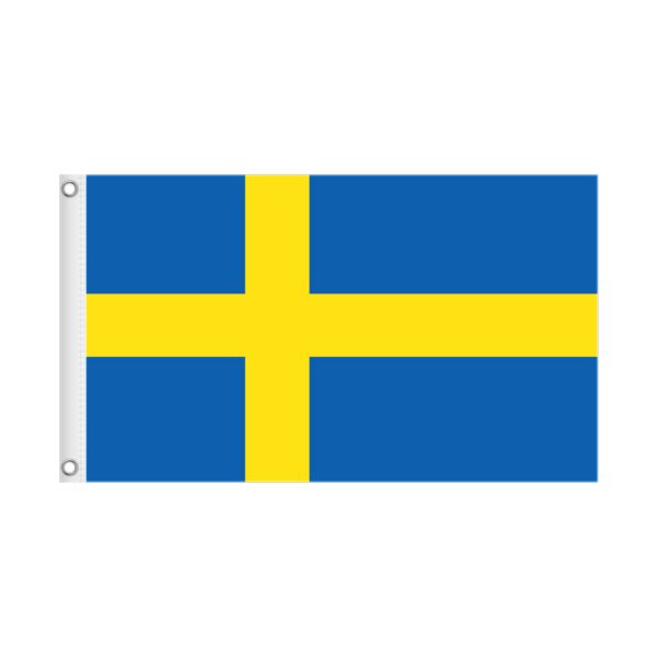 SWEDEN 3×5 National Flag Only