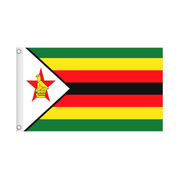 ZIMBABWE 3×5 National Flag Only