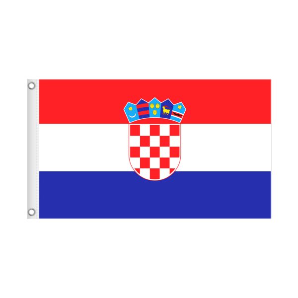 CROATIA 3×5 National Flag Only