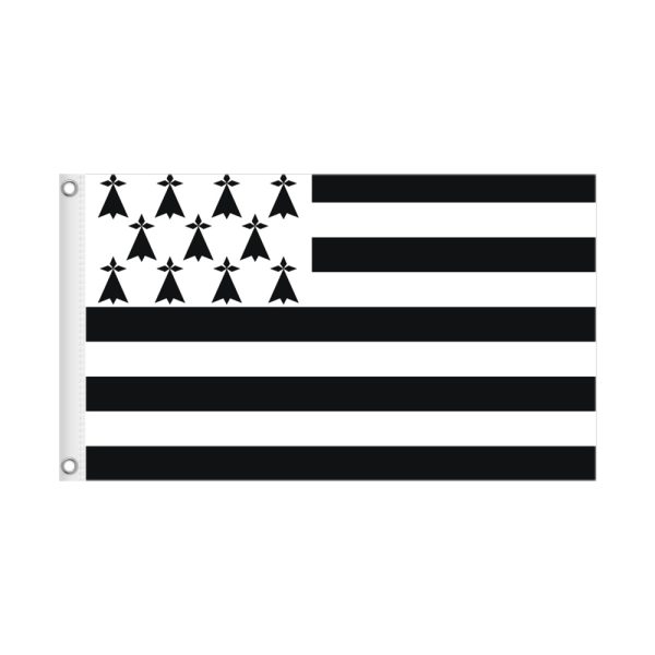 DRAPEAU BRETAGNE 3×5 National Flag Only