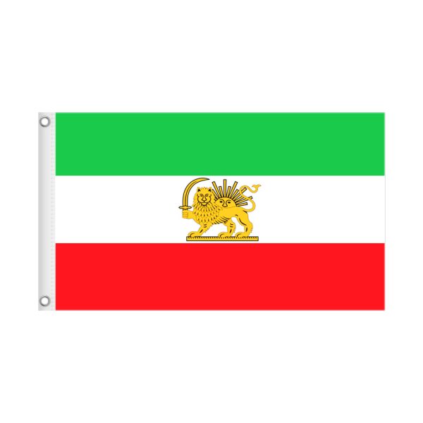 IRAN 3×5 National Flag Only