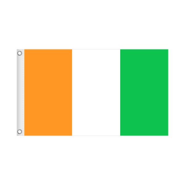 IVORY COAST 3×5 National Flag Only
