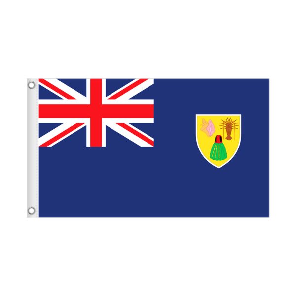 TUKRS & CAICOS 3×5 National Flag Only