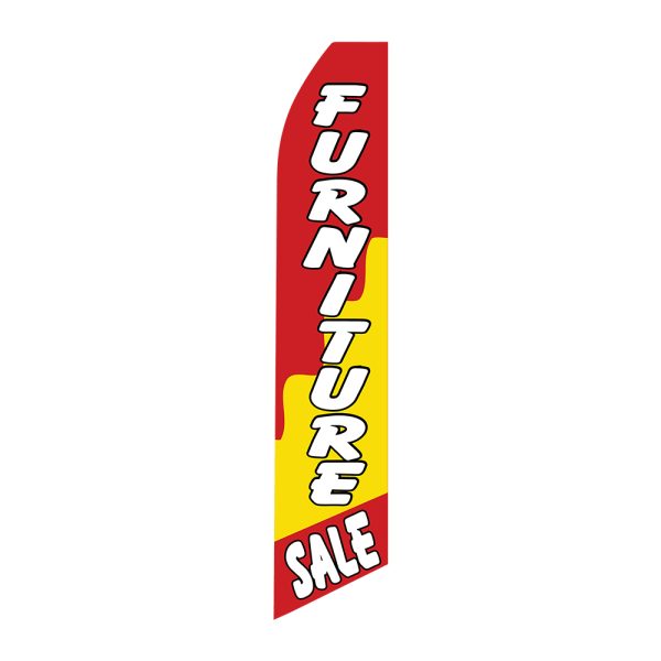Furniture Sale - Super Novo Flag 12 ft Tall Sign