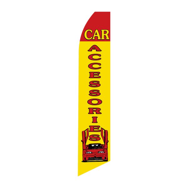 Car Accessories - Super Novo Flag 12 ft Tall Sign
