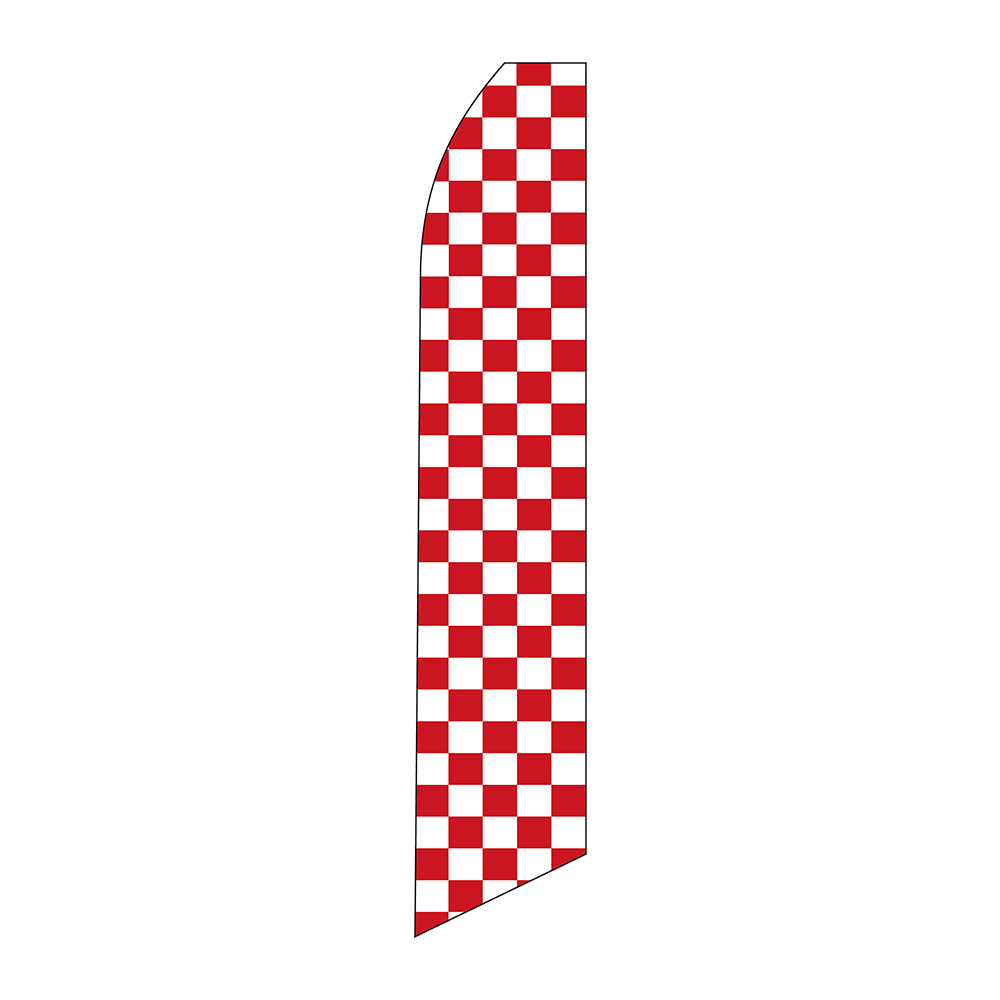 12 ft - Red / White