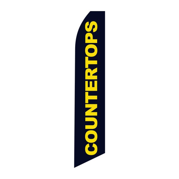 Countertops - Super Novo Flag 12 ft Tall Sign