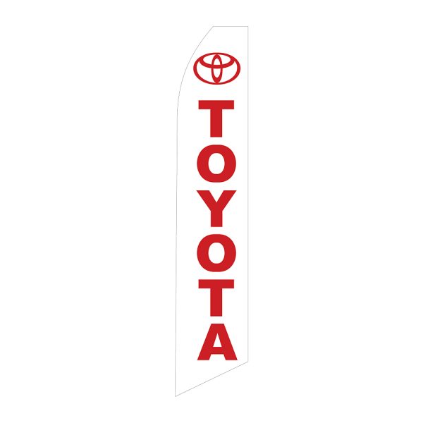 Toyota - Super Novo Flag 12 ft Tall Sign