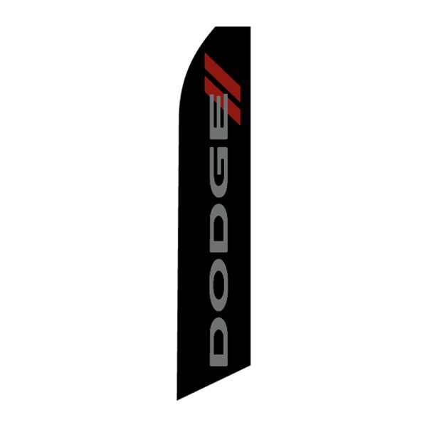 Dodge - Super Novo Flag 12 ft Tall Sign