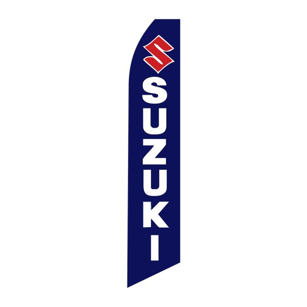 Suzuki - Super Novo Flag 12 ft Tall Sign